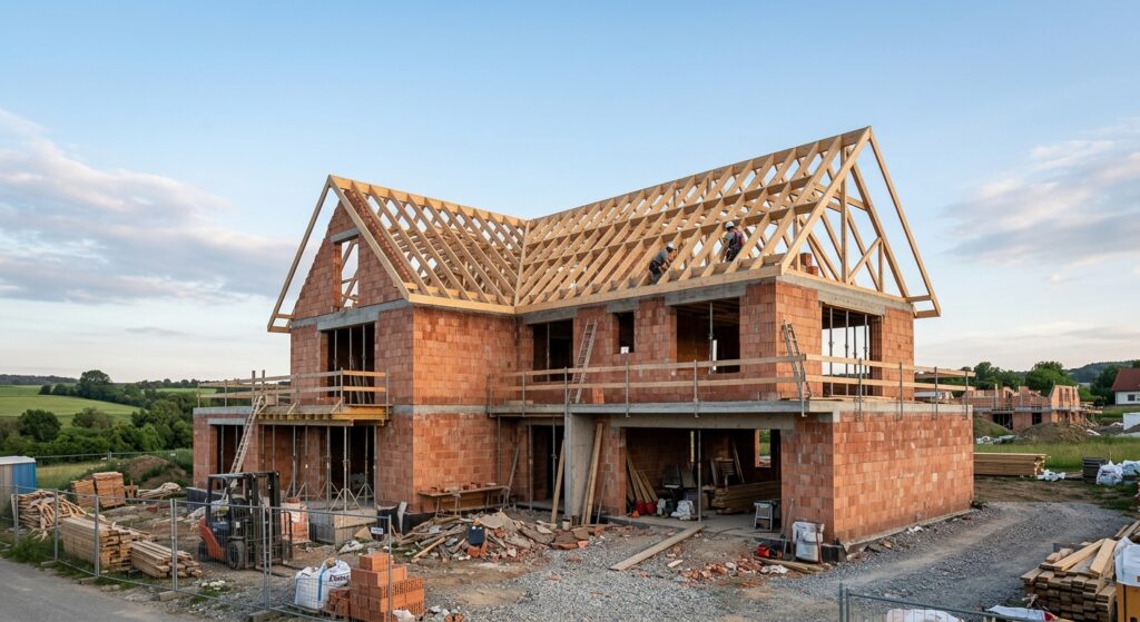 Ile kosztuje doprowadzenie budynku do stanu surowego otwartego